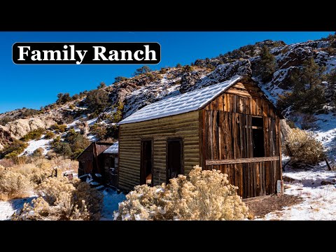 Видео: Заброшенное семейное ранчо, спрятанное в горах