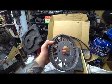 Видео: Sym TL 500. Ремень вместо цепи. 