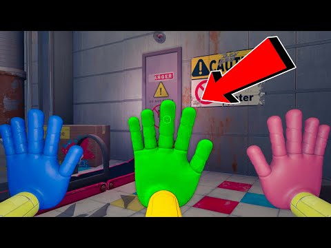 Видео: Нашёл СЕКРЕТНЫЕ ПЕРЧАТКИ ХАГИ ВАГИ в Poppy Playtime 😱