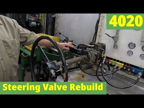 Видео: Часть 13. Ремонт рулевого клапана — восстановление John Deere 4020 Hi-Crop