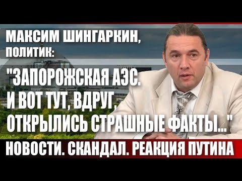 Видео: Максим Шингаркин: "Запорожская АЭС. И вот тут, вдруг, открылись страшные факты..."