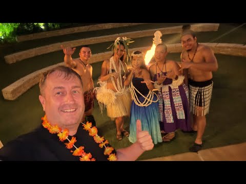 Видео: Гавайский ужин и шоу Wantilan Luau / Universal Orlando Royal Pacific Resort