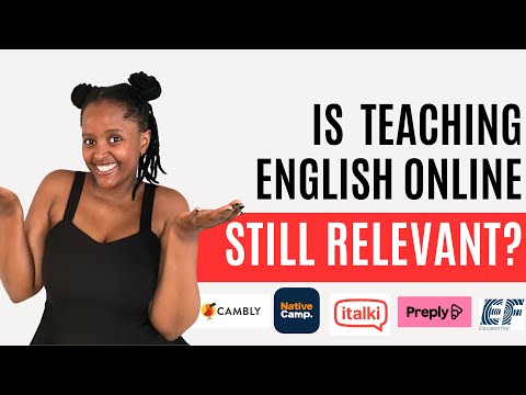 Видео: Как заработать, преподавая английский онлайн в 2025 году? | Подработки | Южноафриканский ютубер