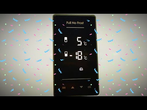 Видео: Холодильник Атлант 4425... ND. Настройка температуры, электронный дисплей.