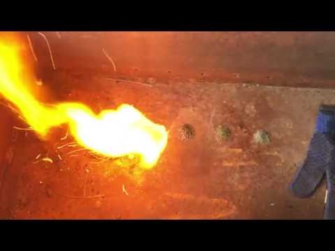 Видео: Сравнение сгорания порохов Сокол, Ирбис, Сунар.