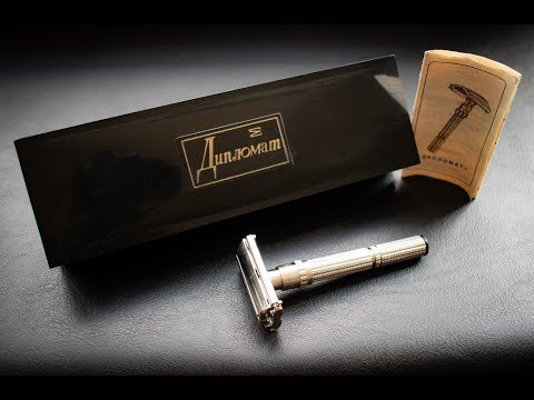 Видео: Бритвенный станок "Дипломат", СССР, 1989г | Обзор