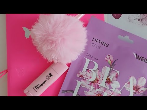 Видео: Уютный влог☕️Распаковка/Покупки/Орхидея💖 #pink 