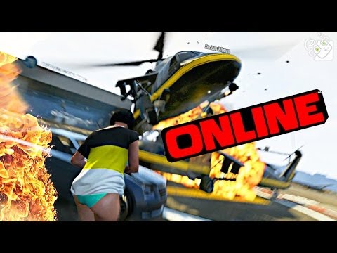 Видео: Гагатун, Юзя и Хитман никуда не летят в GTA ONLINE