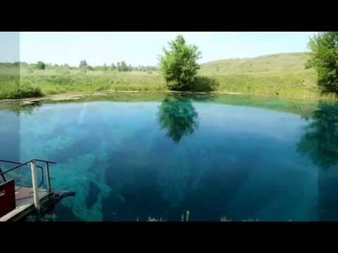 Видео: Голубое озеро, Самарская область.