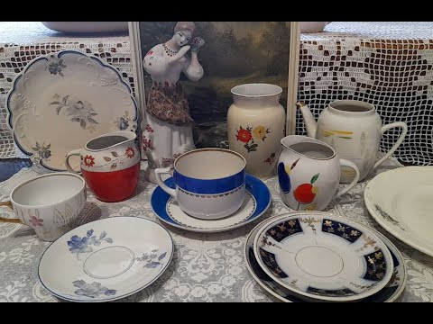 Видео: Вінтажна порцелянова краса!!