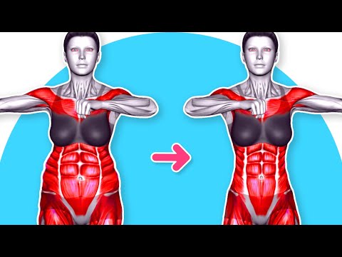 Видео: ➜ 45-минутная стойка ➜ Сжигайте жир на животе + Уменьшайте талию!