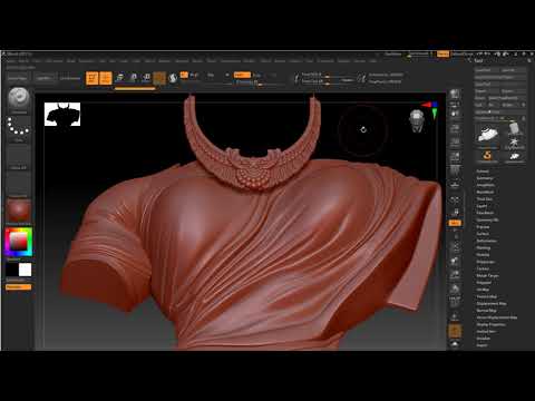 Видео: Наложения (проекция) объектов друг на друга в ZBrush 2021. Кисть MatchMaker и Move с ограничениями.