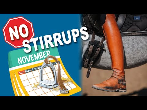 Видео: Научитесь ездить верхом без стремян