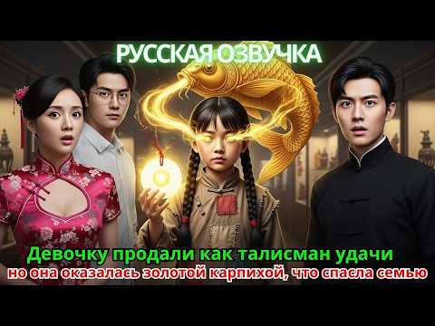 Видео: Девочку продали как «талисман удачи», но она оказалась золотой карпихой, что спасла семью!