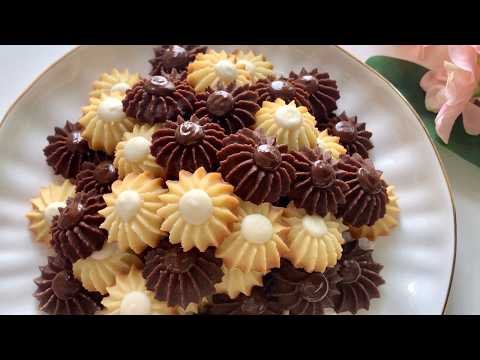 Видео: Эти мини-печенья просто тают во рту! Рождественское угощение/простой рецепт печенья за 10 минут!