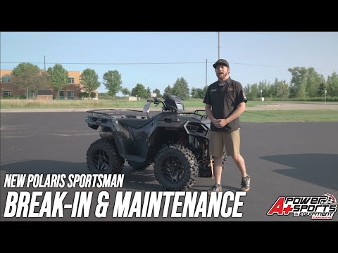 Видео: Советы по обкатке и обслуживанию нового Polaris Sportsman