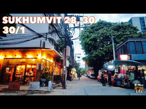 Видео: 🇹🇭4K｜Прогулка по Сукхумвит 28, 30 and 30/1 – Бангкок –