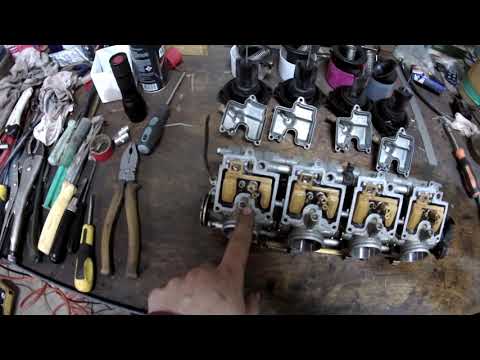 Видео: Чистка и синхронизация карбюраторов Kawasaki ZX6R