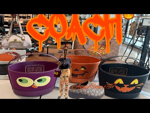 Видео: Coach Outlet🎃 Коллекция Хэллоуин 2025 и многое другое #распродажа #coach #coachoutlet #halloween2025