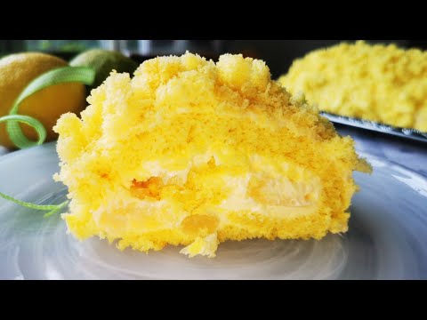 Видео: МИМОЗА🍰ПАНДИШПАНОВО РУЛО🍰 Мимоза