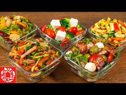Видео: 5 САЛАТОВ БЕЗ МАЙОНЕЗА на Праздничный Стол. 🥗😍👍 Быстрые и Вкусные салаты на Новый год 2025 🎅🎄🥂