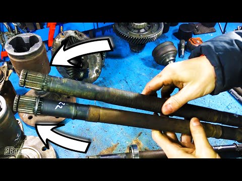 Видео: Размеры ПОЛУОСИ ВАЗ. Привода от НИВЫ и ЖИГУЛИ для самодельной техники
