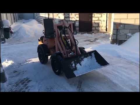 Видео: Отзыв о мини погрузчике с  Санкт-Петербурга от Алексея