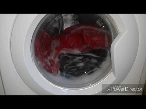 Видео: Стиральная машина indesit. Программа 3. Хлопок 40* 1000