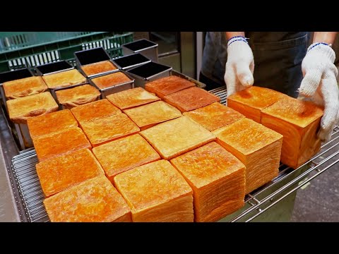 Видео: 1000 продаж в день！Удивительный навык приготовления тысячи слоев тостов с маслом