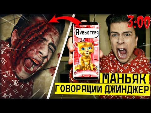 Видео: НИКОГДА НЕ ИГРАЙ В МОЙ ГОВОРЯЩИЙ ДЖИНДЖЕР в 3:00 *напал на меня*