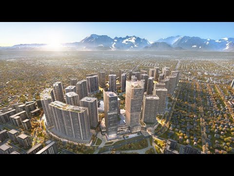 Видео: Royal Central Park – проект «Все в одном», формирующий новое поколение городских районов в Бишкеке