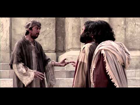 Видео: Петр и Иоанн исцеляют человека, хромого от рождения