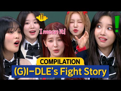 Видео: [Knowing Bros] (G)I-DLE тоже дерётся..?🥊 «Ты действительно хочешь знать правду?»😮