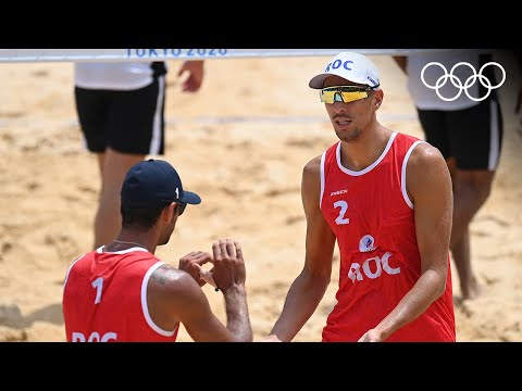 Видео: Пляжный волейбол: чемпионы мира Красильников и Стояновский отдали победу латвийцам 🏐