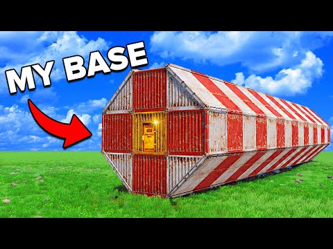 Видео: Я построил цилиндрическую базу в Rust...