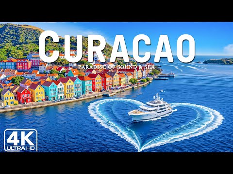 Видео: Кюрасао 4K 🇨🇼 Тропический рай — исследуйте пляжи и красочные улицы Кюрасао, наслаждайтесь глубоким