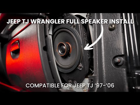 Видео: Установка комплекта акустики Plug and Play для Jeep Wrangler TJ | '97 - '06 TJ