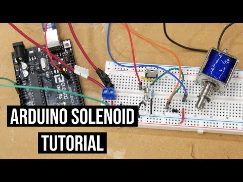 Видео: Управление соленоидом с помощью Arduino (урок)