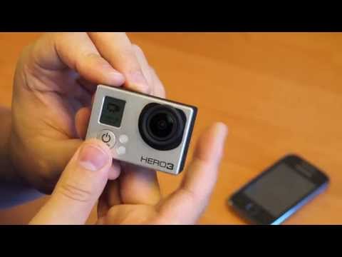 Видео: Соединение с телефоном под андроид - GoPro Hero 3 Wifi connectivity with an Android phohe + Rus Sub