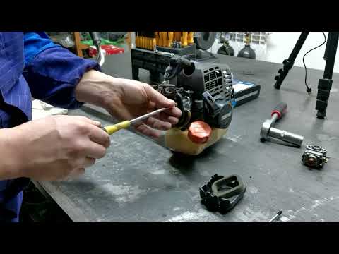 Видео: Echo SRM 22GES Замена карбюратора.