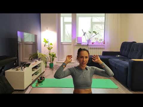 Видео: Мягкая домашняя практика Хатха йоги, цигун для всего тела