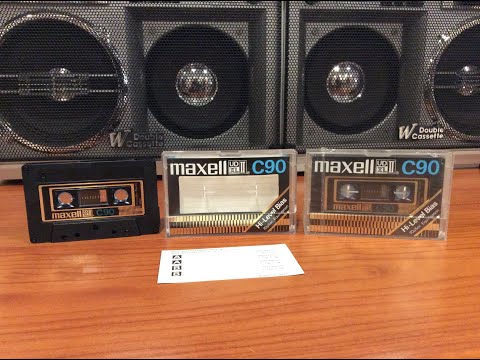 Видео: #Аудиокассеты# MAXELL золотой из золотой эры !