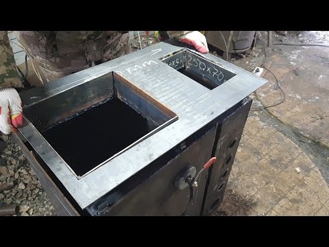 Видео: Продолжаем варить котёл отопления с подробными размерами