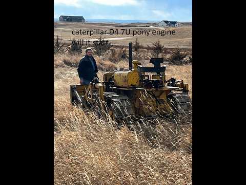 Видео: Запустится ли двигатель Caterpillar D4 7U?