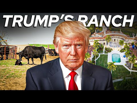 Видео: Внутри миллиардной ранчо-империи Дональда Трампа!