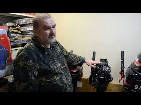 Видео: лодочный мотор hangkai 6.5л.с. 4 ТАКТА!!!