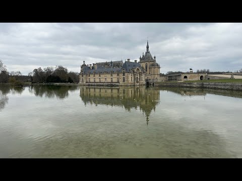 Видео: Замок в Шантийи /Chantilly/ France