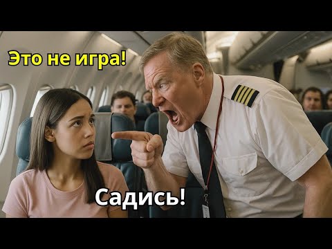 Видео: Она была всего лишь ребёнком в девятом ряду пока пилот не назвал её по кодовому имени спасая самолёт