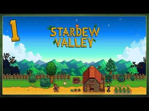 Видео: Стал фермером -  Прохождение Stardew Valley #1.