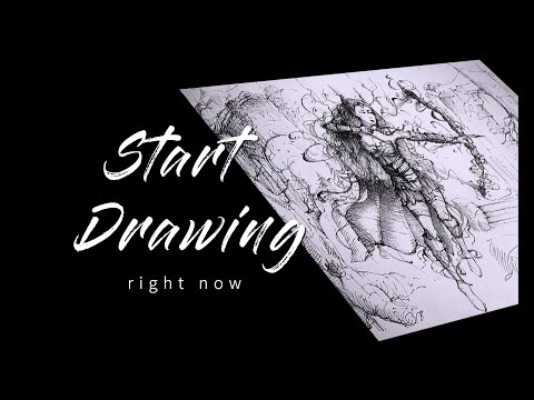 Видео: Как начать рисовать и практиковаться. Какие шаги нужно предпринять  что бы не перегореть.